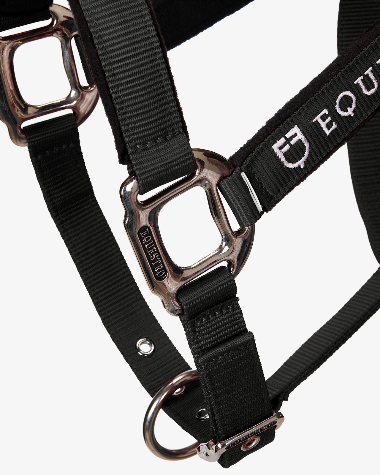 Padded double adjustment headcollar