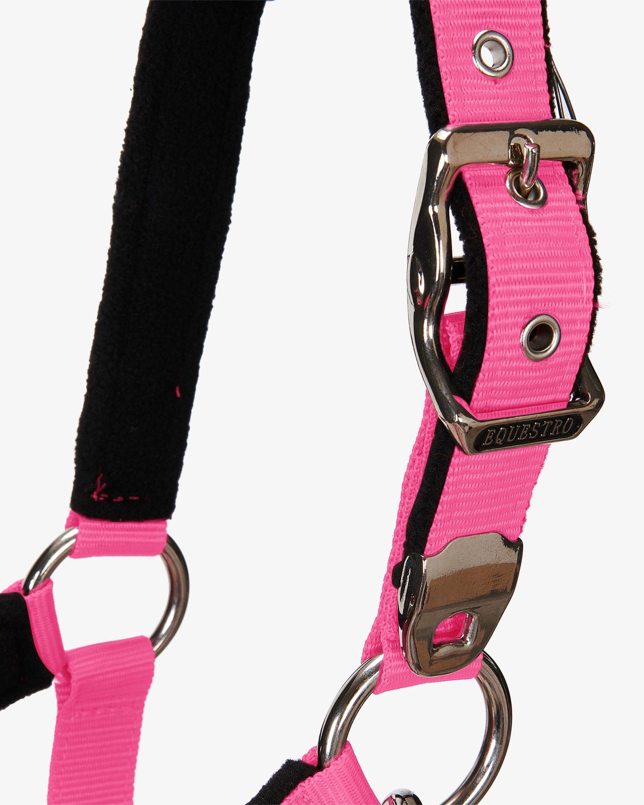Padded double adjustment headcollar