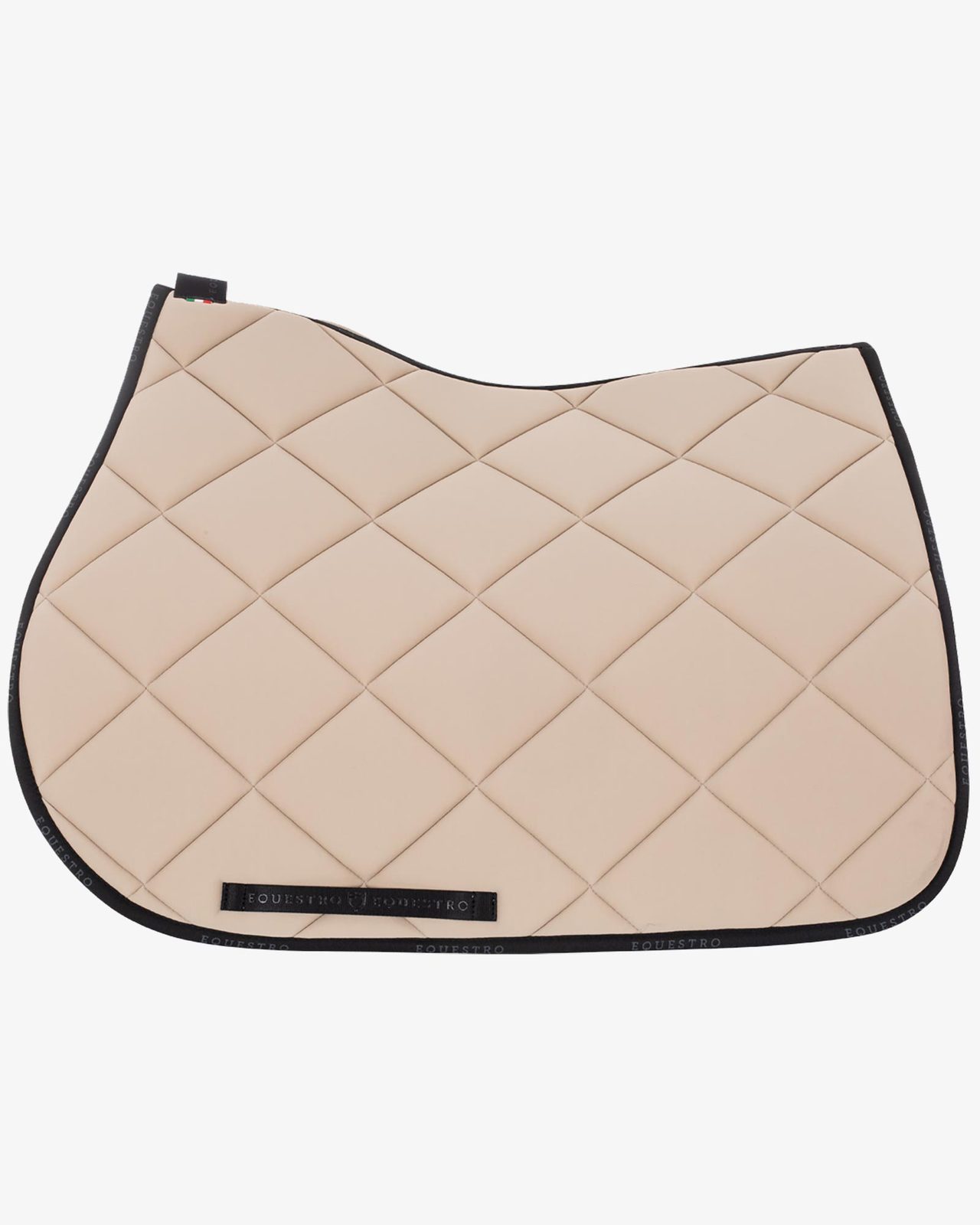 Jumping saddle pad breathable technical fabric