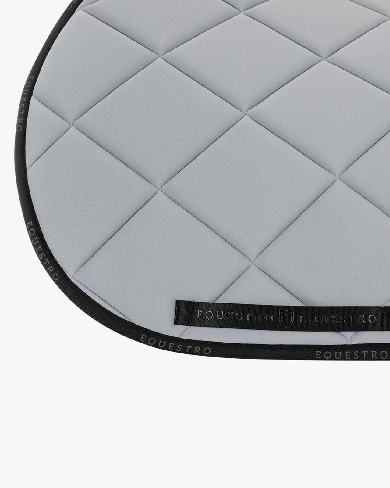 Jumping saddle pad technical fabric with logo