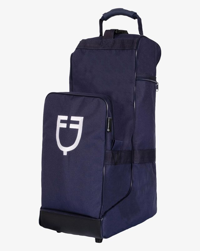 Borsa porta stivali e casco con rinforzo in gomma