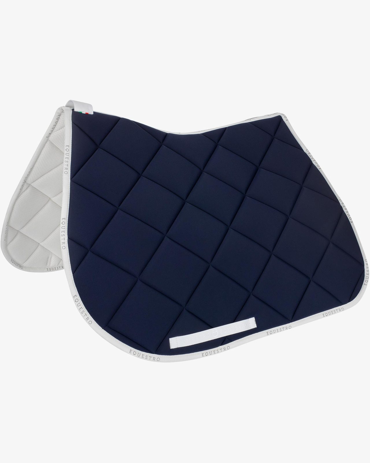 Jumping saddle pad breathable technical fabric