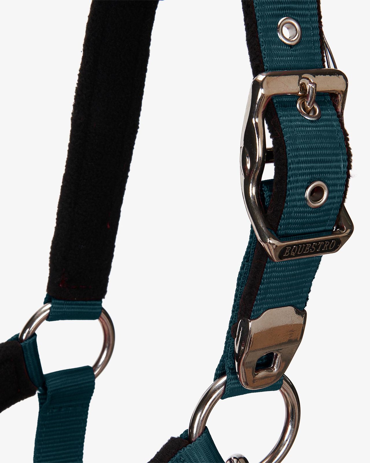 Padded double adjustment headcollar
