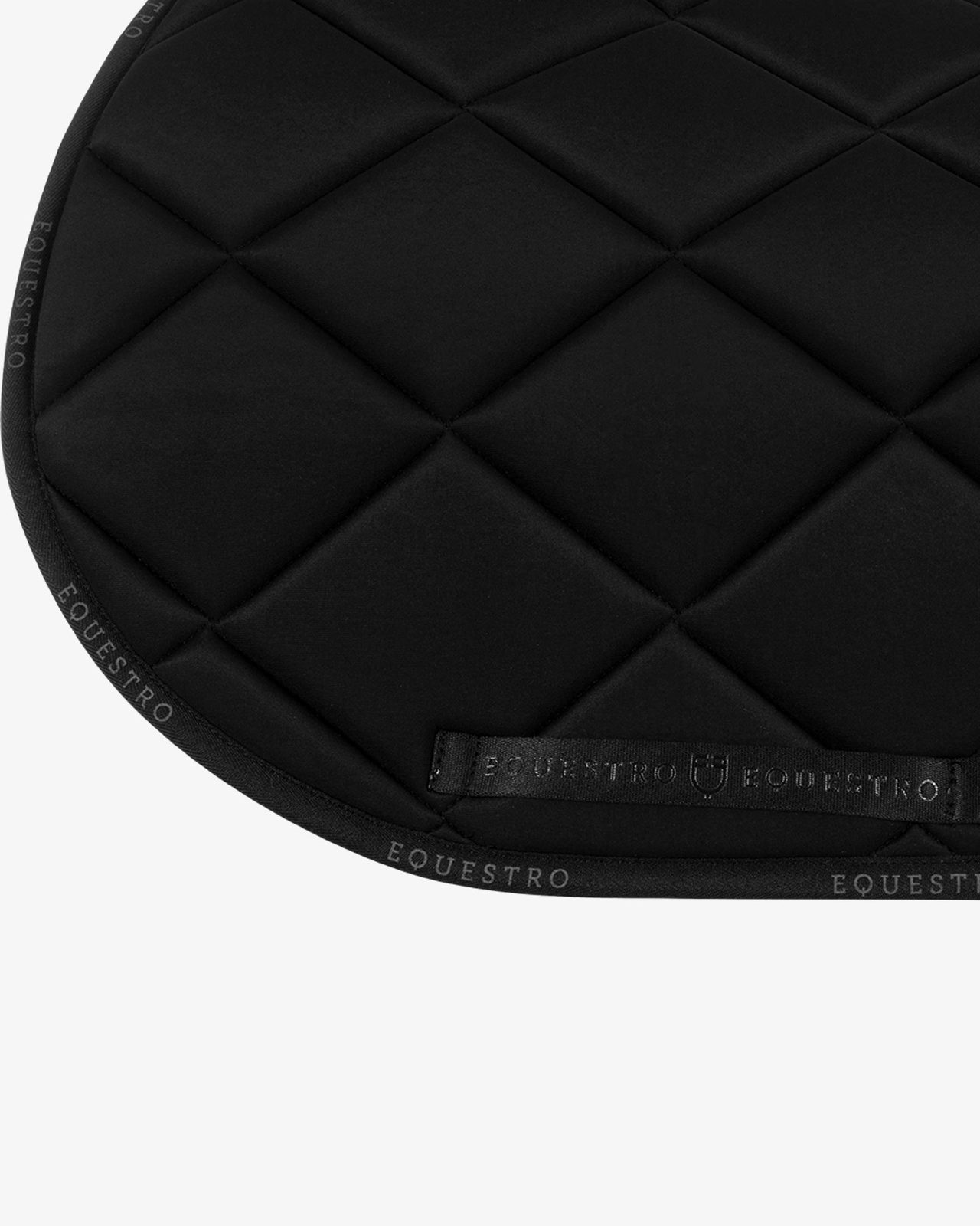 Jumping saddle pad technical fabric with logo