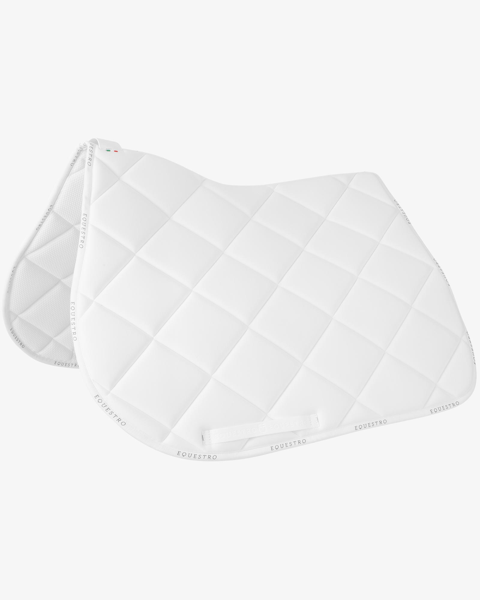 Jumping saddle pad breathable technical fabric