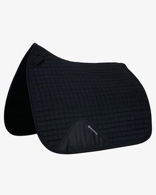 Dressage shaped cotton saddle pad