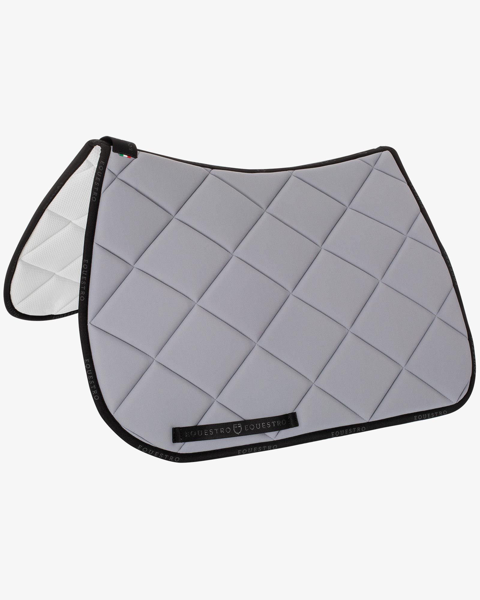 Jumping saddle pad breathable technical fabric