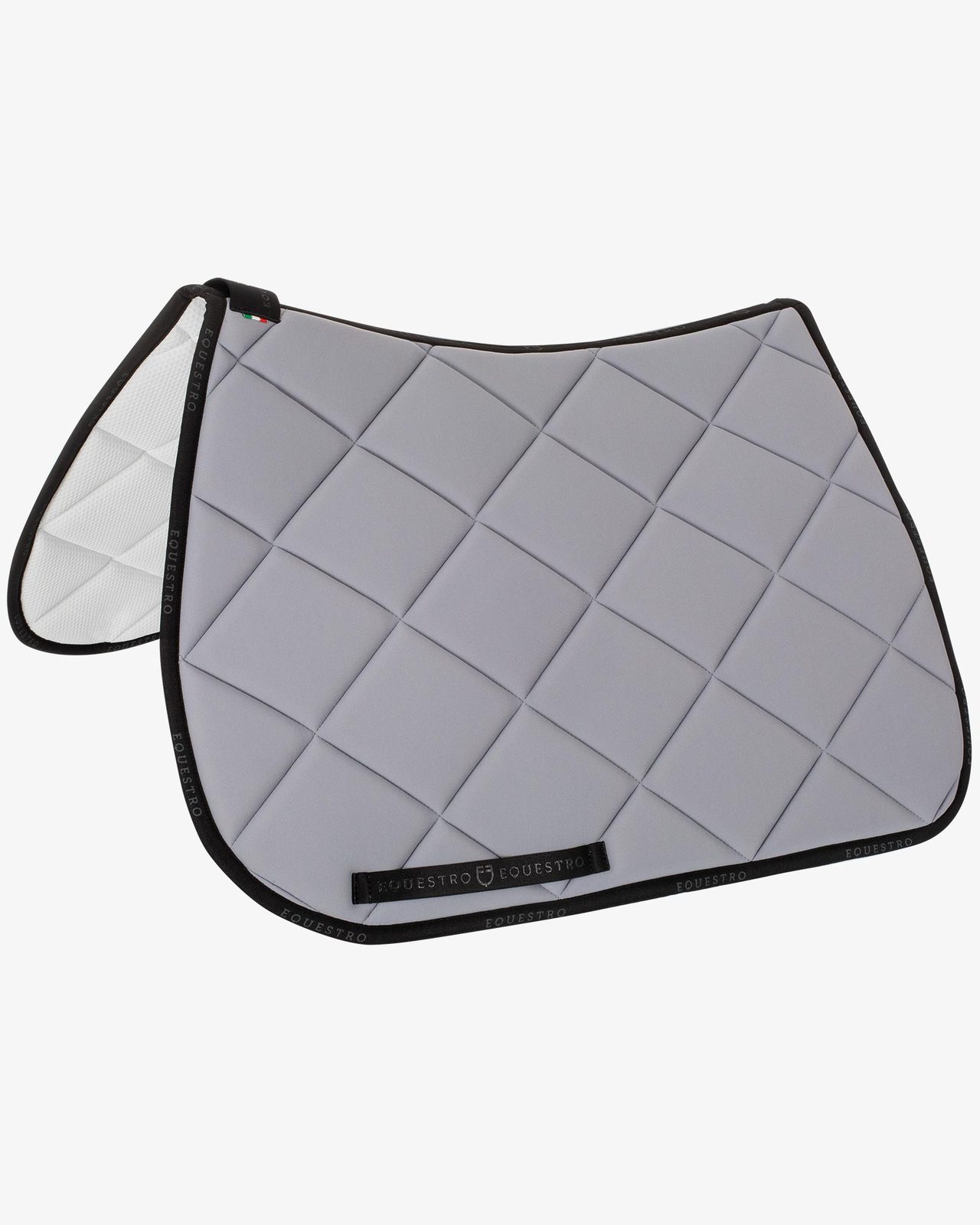 Jumping saddle pad breathable technical fabric