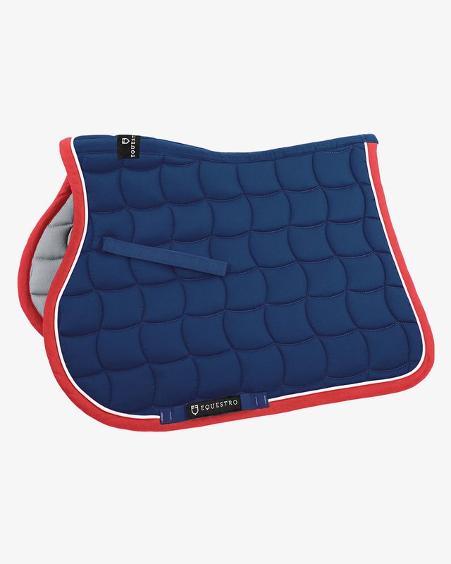 Tricolor jumping pony saddle pad