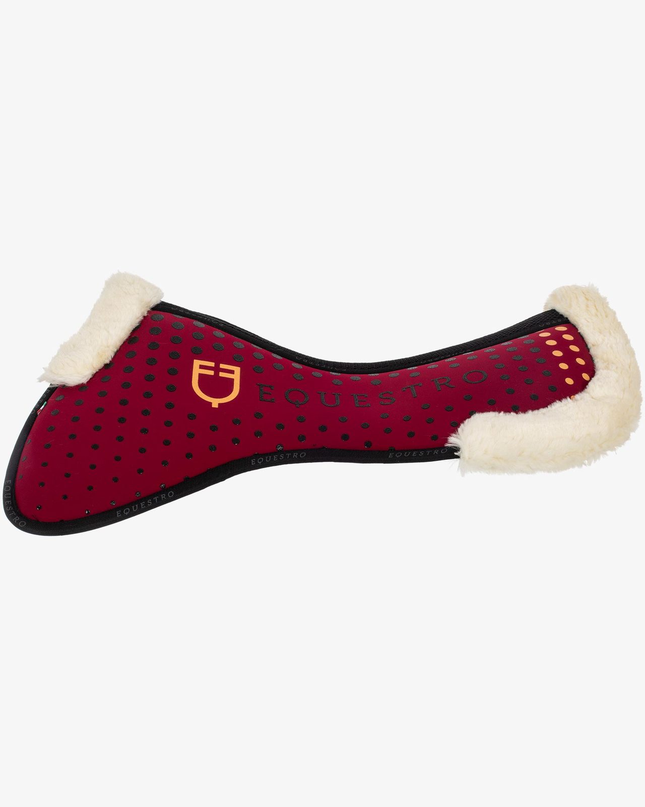 Ecowool memory foam pad with silicone grip and logo