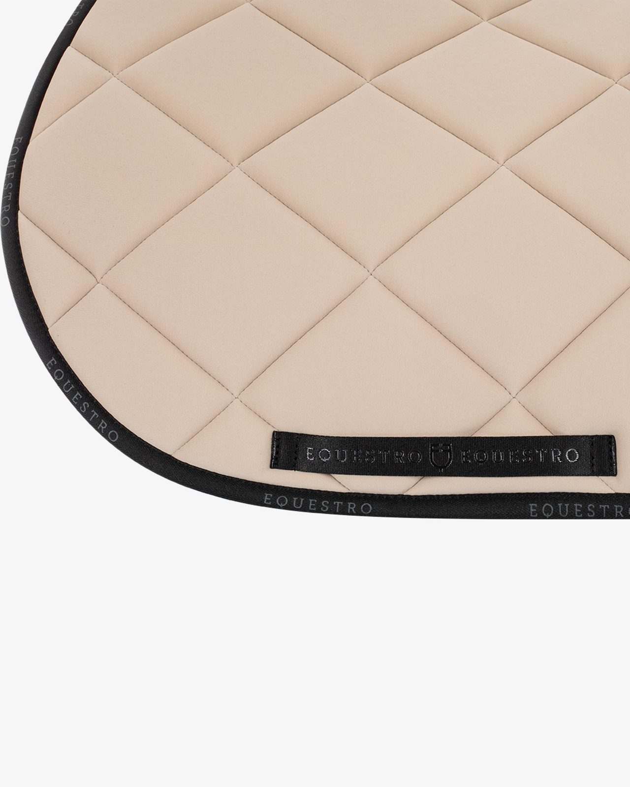 Jumping saddle pad technical fabric with logo