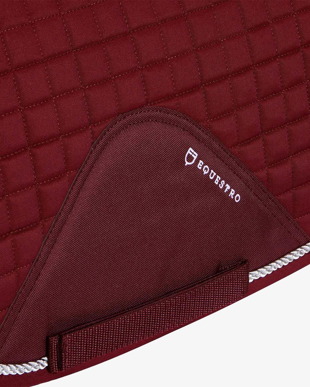 Dressage shaped cotton saddle pad