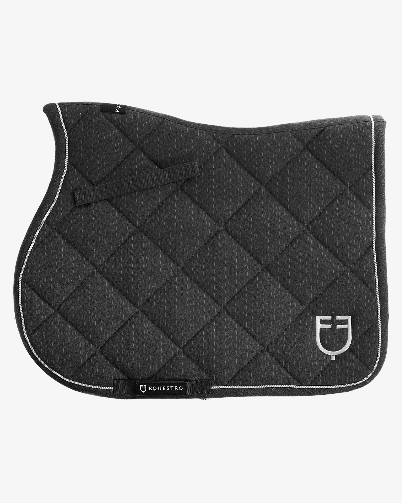 Sottosella EQUESTRO In Cotone - Sagomato Con Cordone, Interno Tecnico Traspirante, Vari Colori