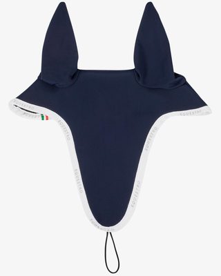 Fly veil in technical fabric with noseband attachment