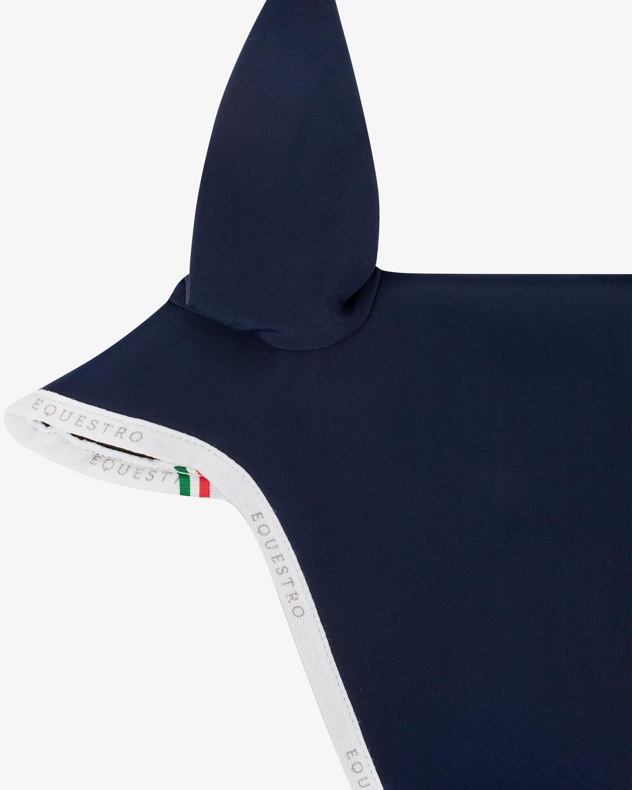 Fly veil in technical fabric with noseband attachment