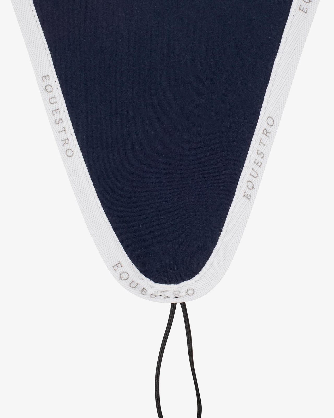 Fly veil in technical fabric with noseband attachment