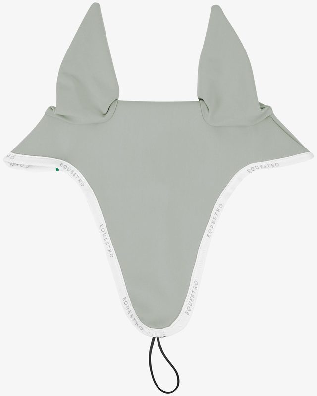 Fly veil in technical fabric with noseband attachment