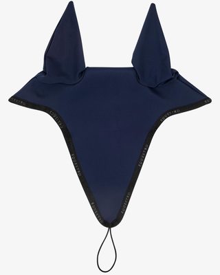 Fly veil in technical fabric with noseband attachment