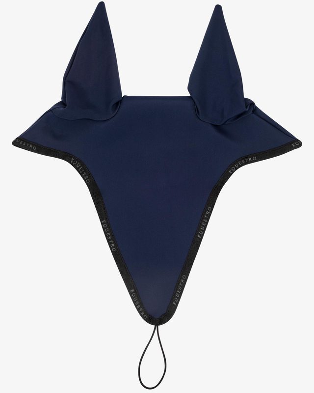 Fly veil in technical fabric with noseband attachment