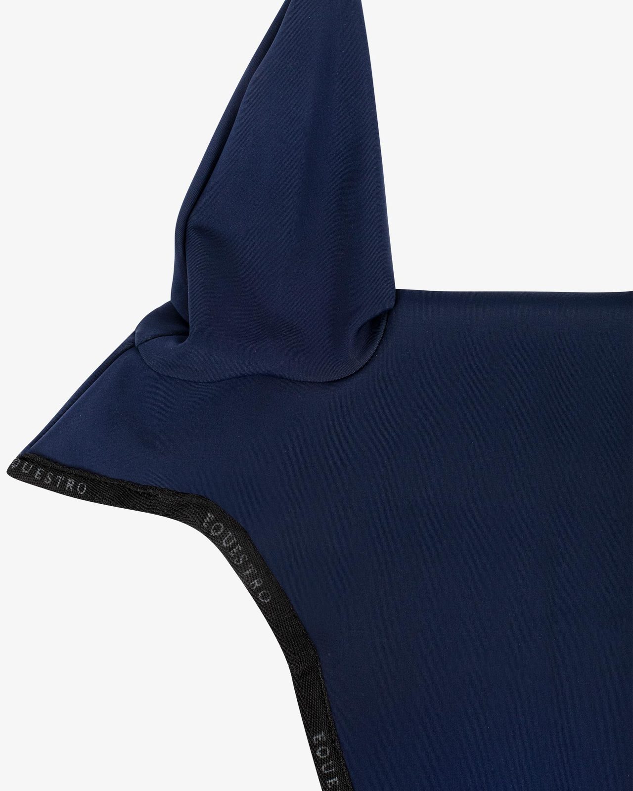 Fly veil in technical fabric with noseband attachment