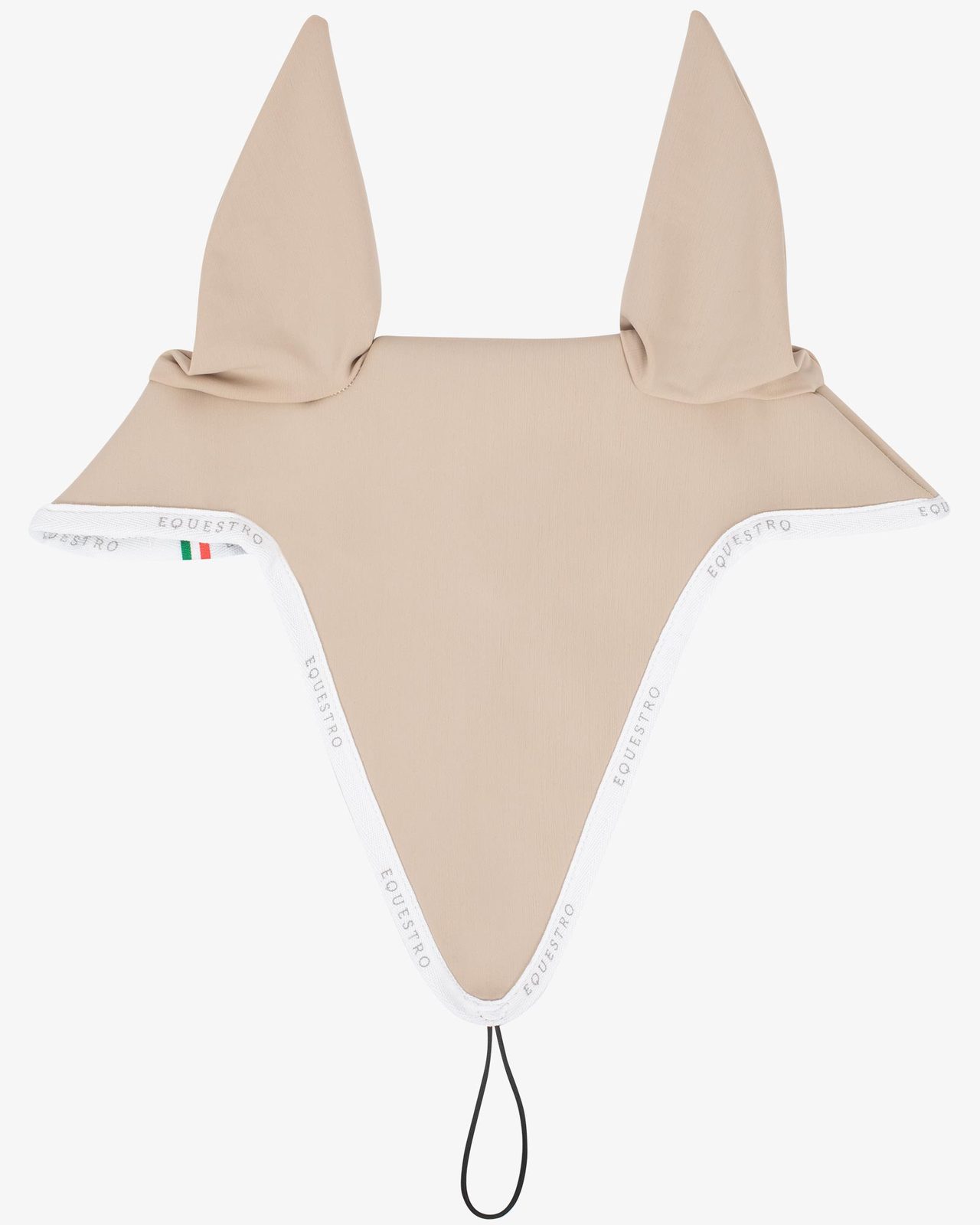 Fly veil in technical fabric with noseband attachment
