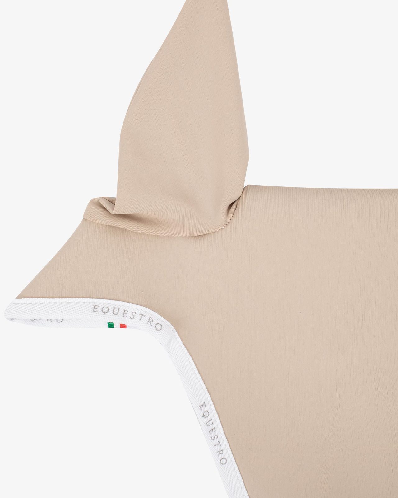 Fly veil in technical fabric with noseband attachment