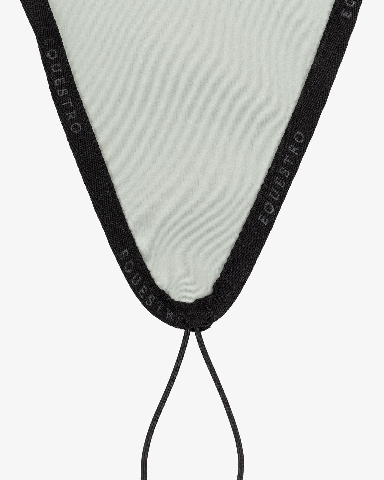 Fly veil in technical fabric with noseband attachment