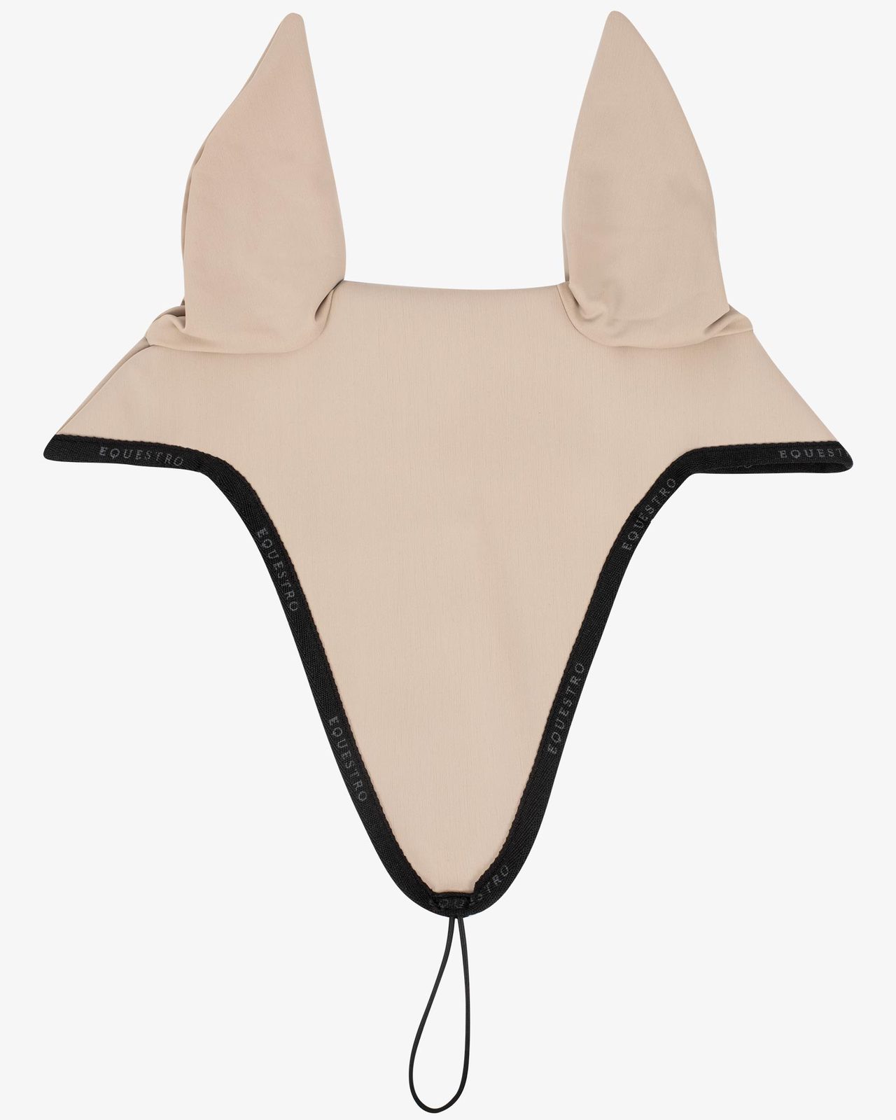 Fly veil in technical fabric with noseband attachment