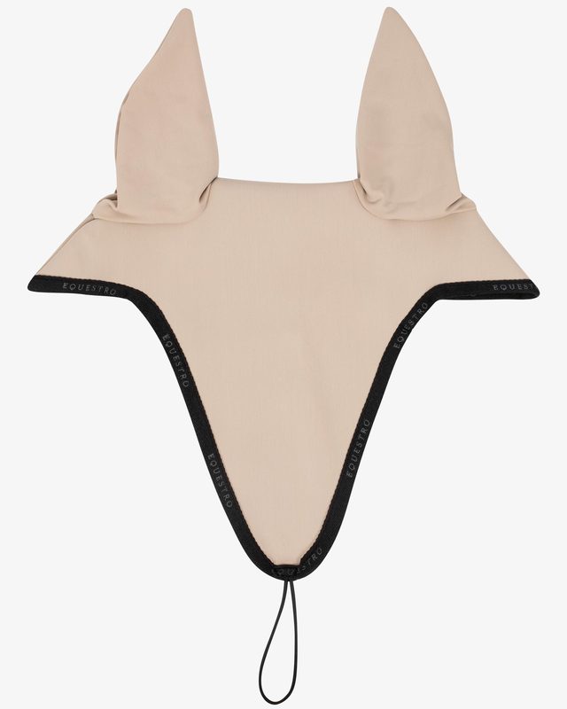 Fly veil in technical fabric with noseband attachment