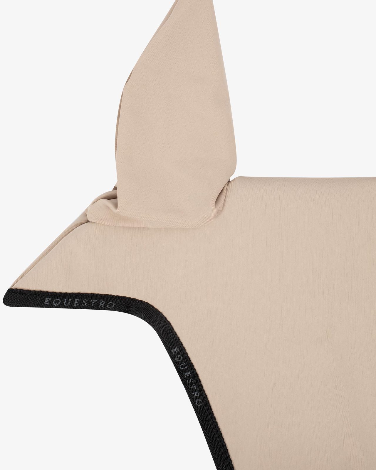 Fly veil in technical fabric with noseband attachment