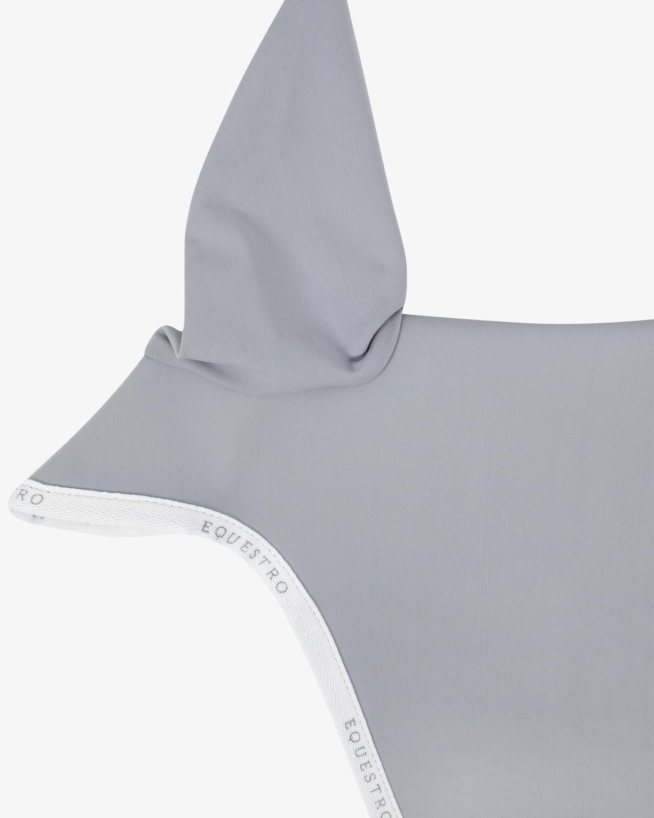 Fly veil in technical fabric with noseband attachment