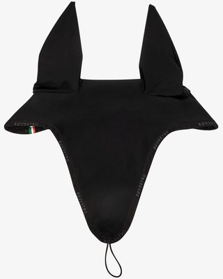 Fly veil in technical fabric with noseband attachment