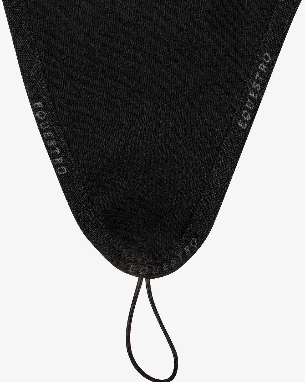 Fly veil in technical fabric with noseband attachment