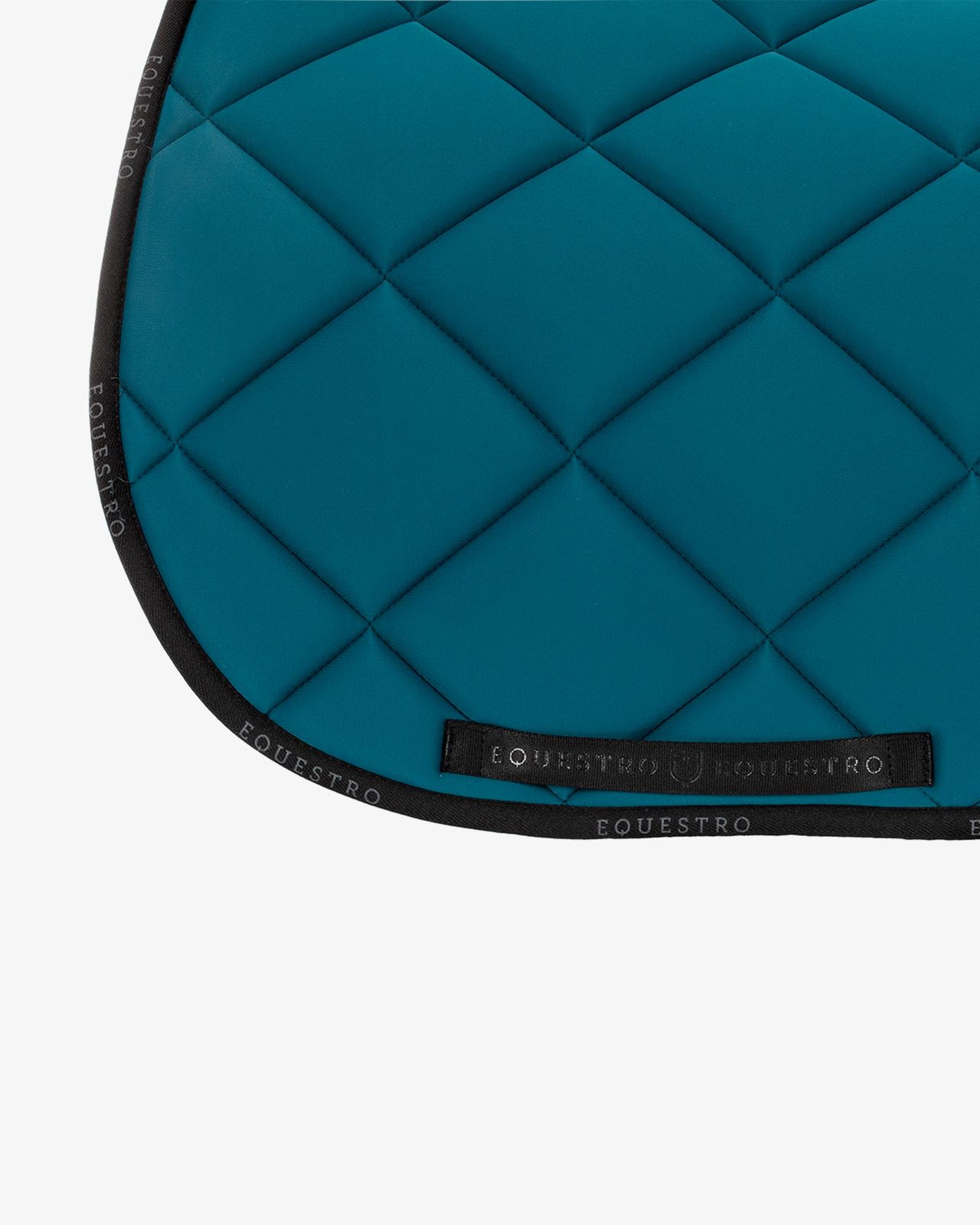 Dressage saddle pad technical fabric with logo