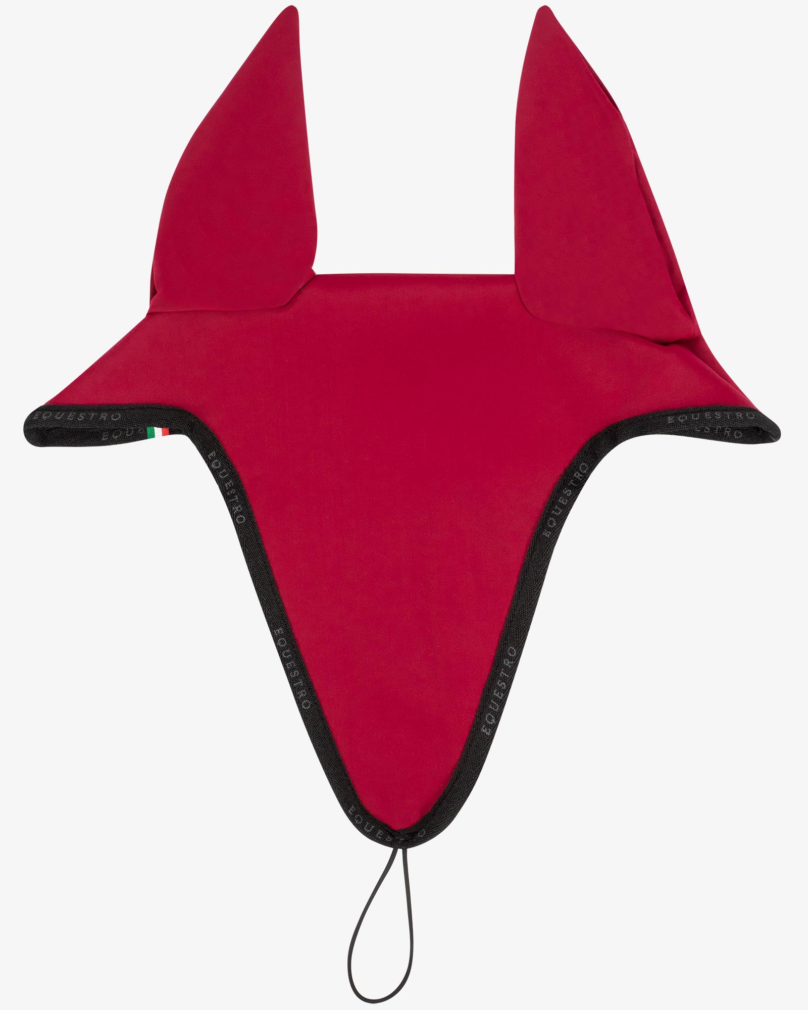 Fly veil in technical fabric with noseband attachment