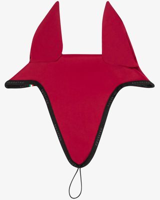 Fly veil in technical fabric with noseband attachment