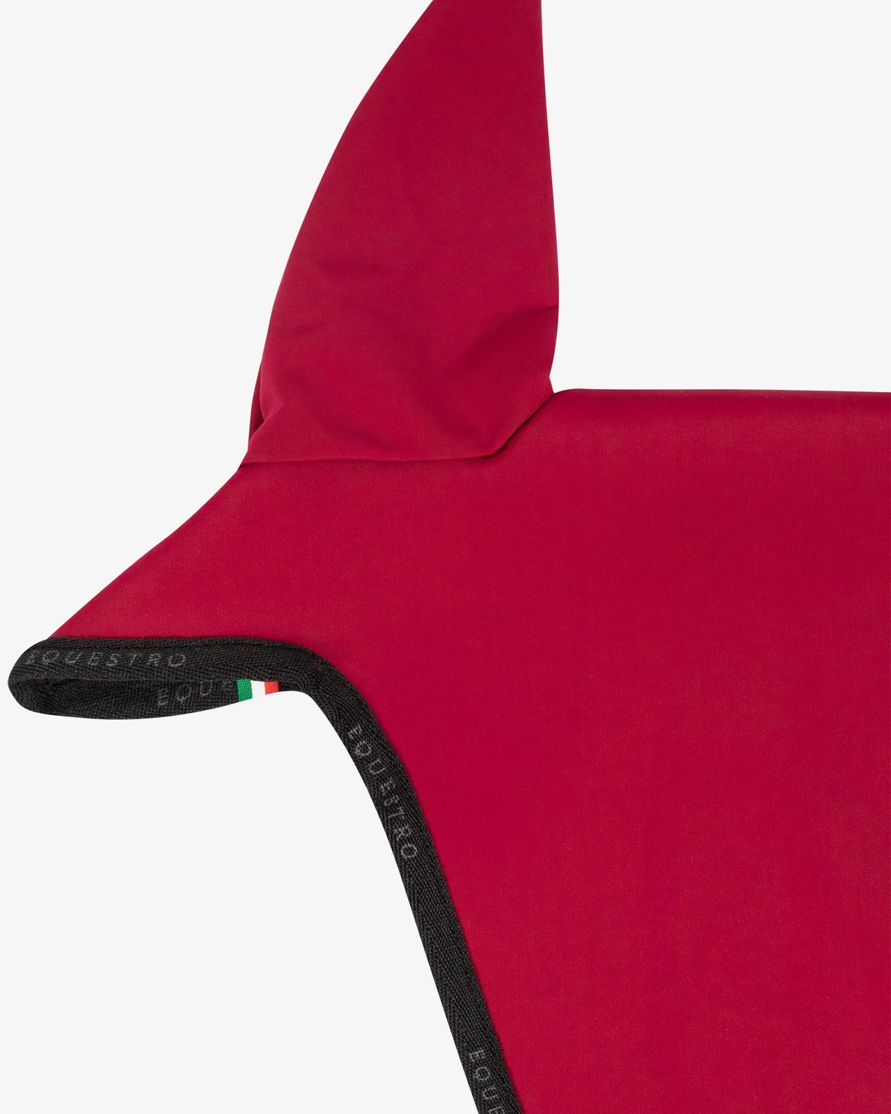 Fly veil in technical fabric with noseband attachment