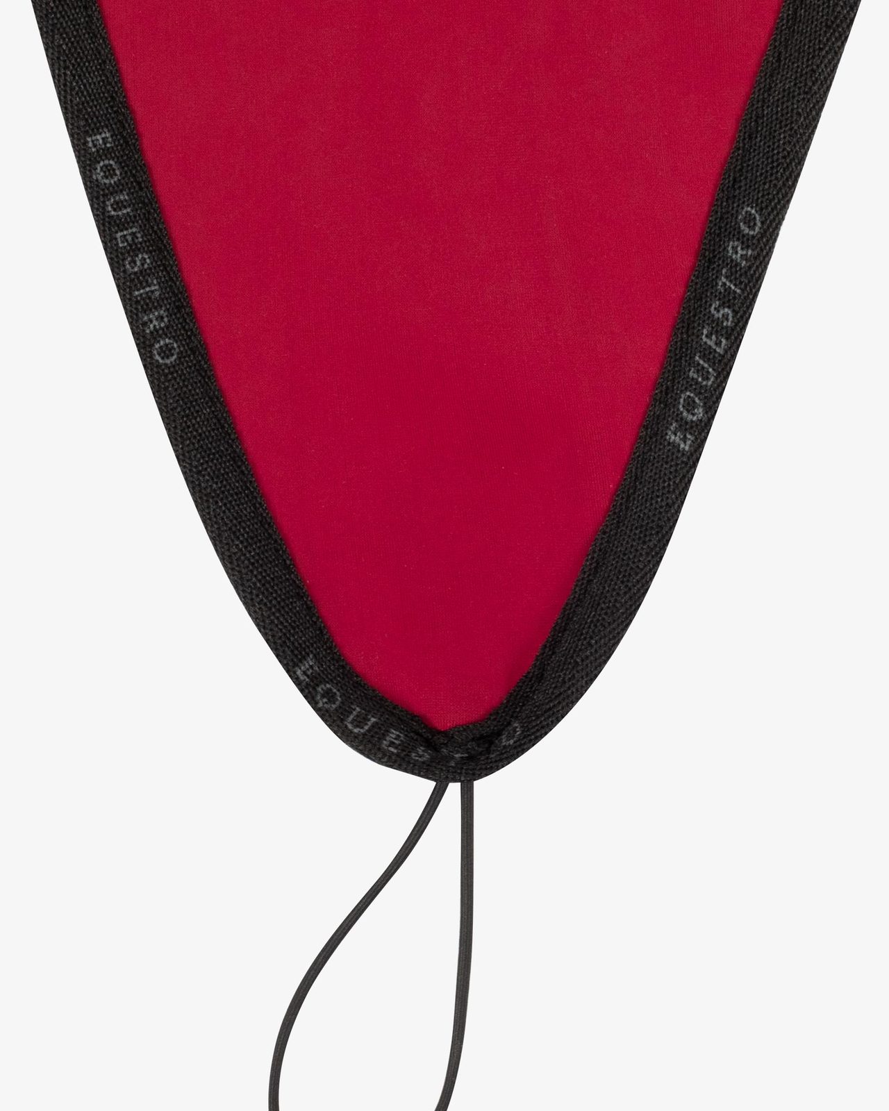 Fly veil in technical fabric with noseband attachment