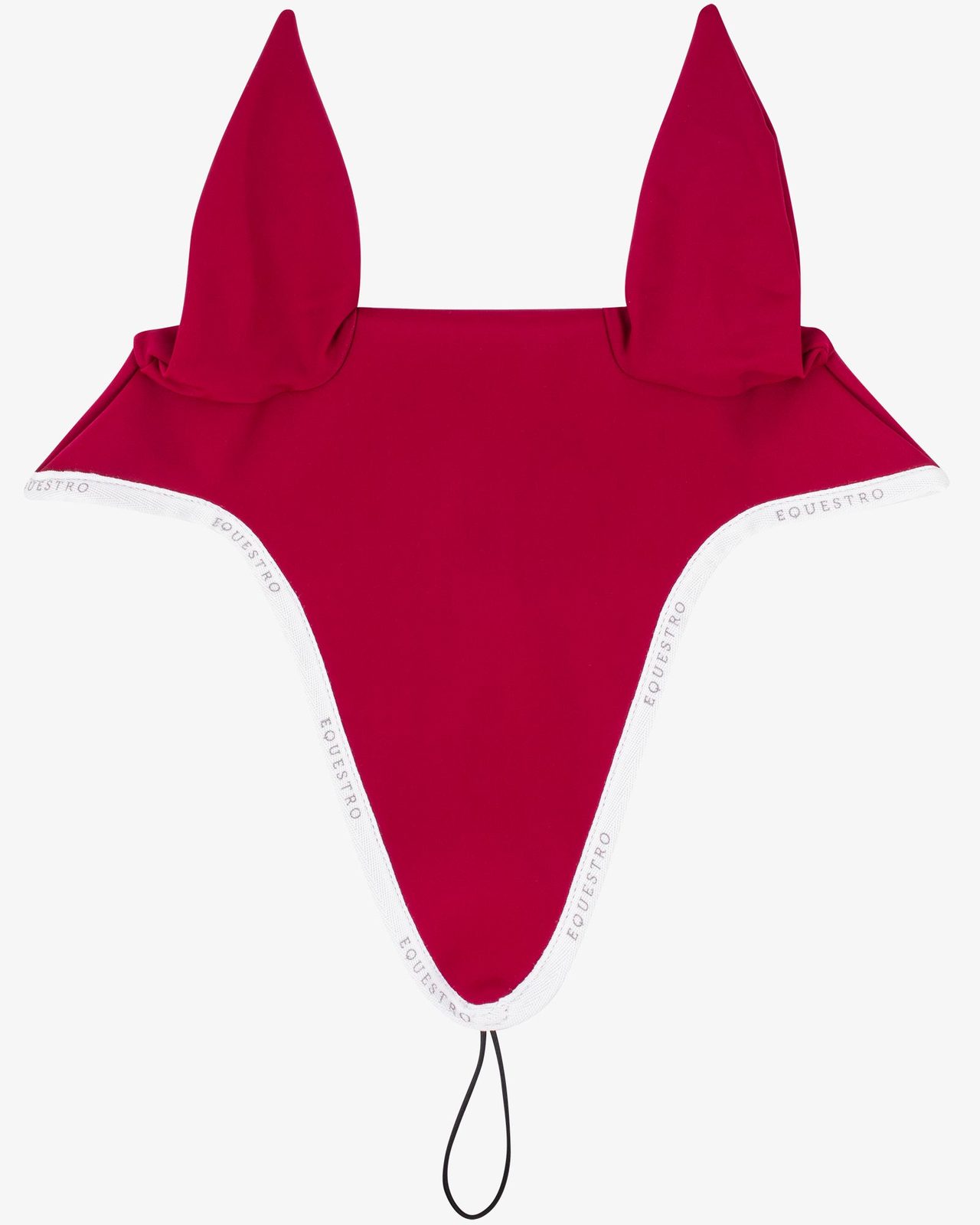 Fly veil in technical fabric with noseband attachment