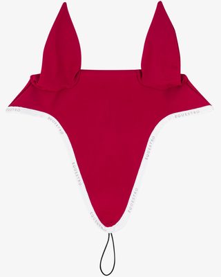 Fly veil in technical fabric with noseband attachment