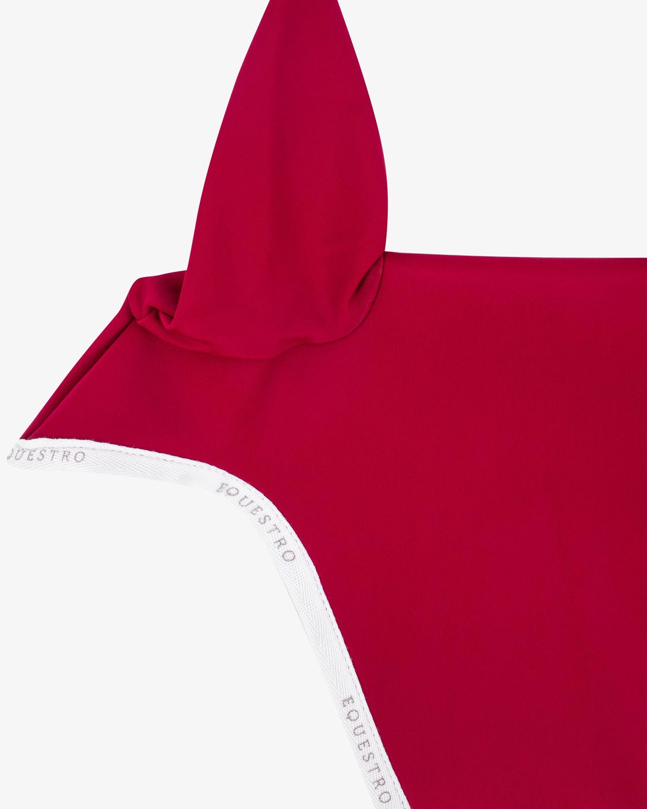 Fly veil in technical fabric with noseband attachment
