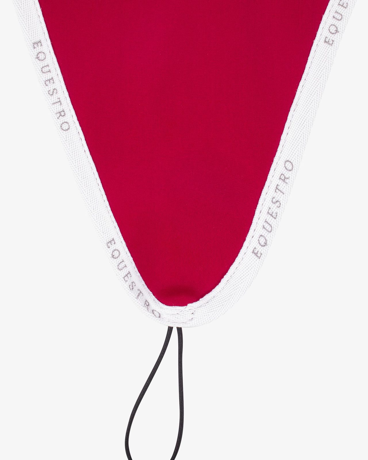 Fly veil in technical fabric with noseband attachment