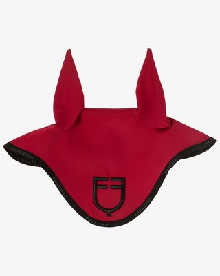 Fly veil in technical fabric with logo