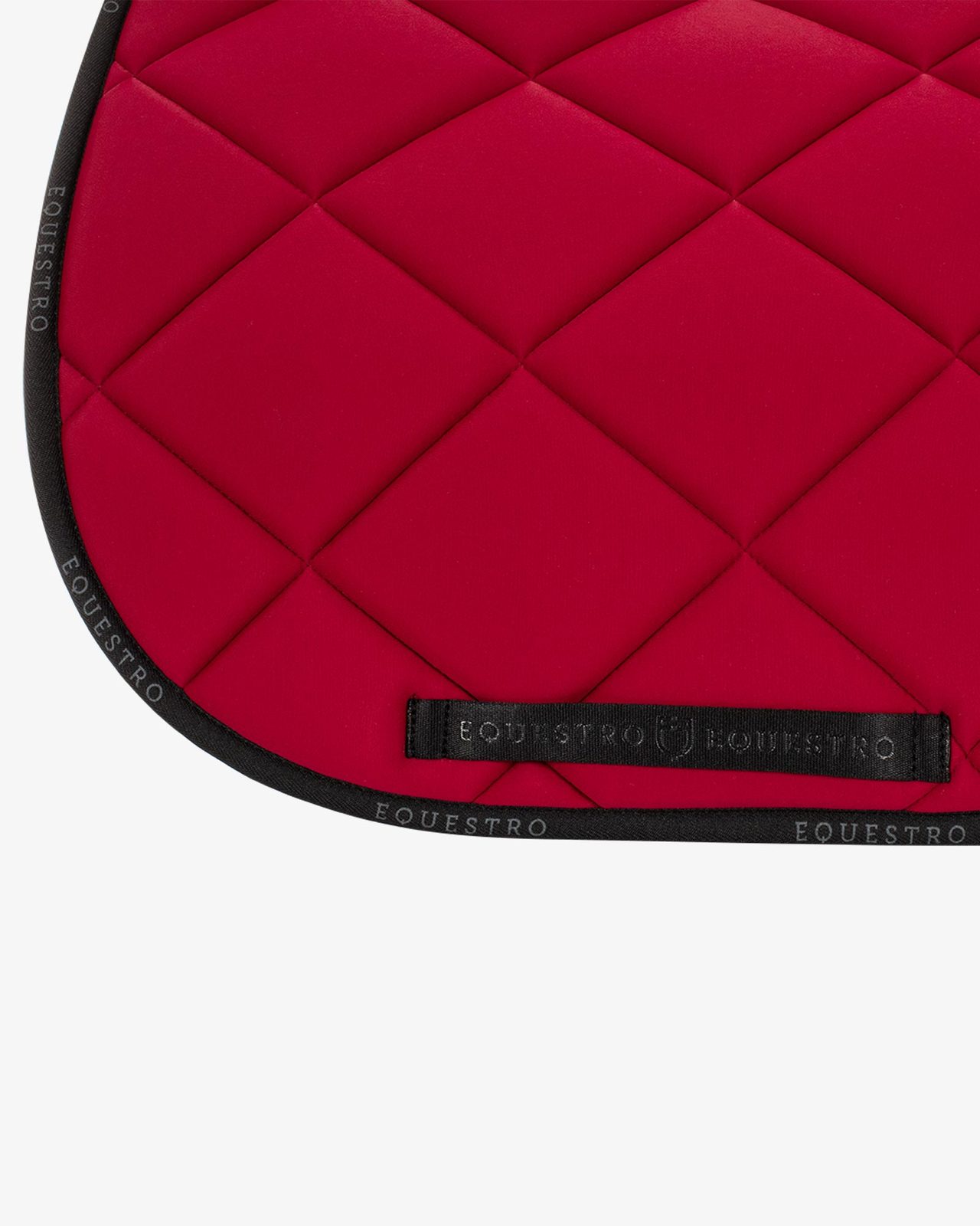 Dressage saddle pad technical fabric with logo