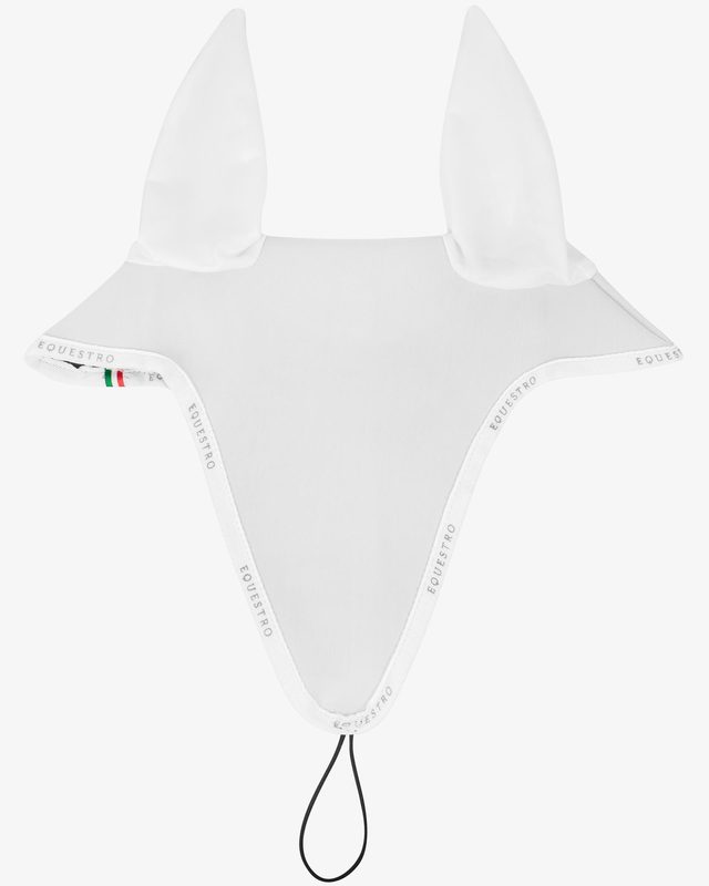 Fly veil in technical fabric with noseband attachment