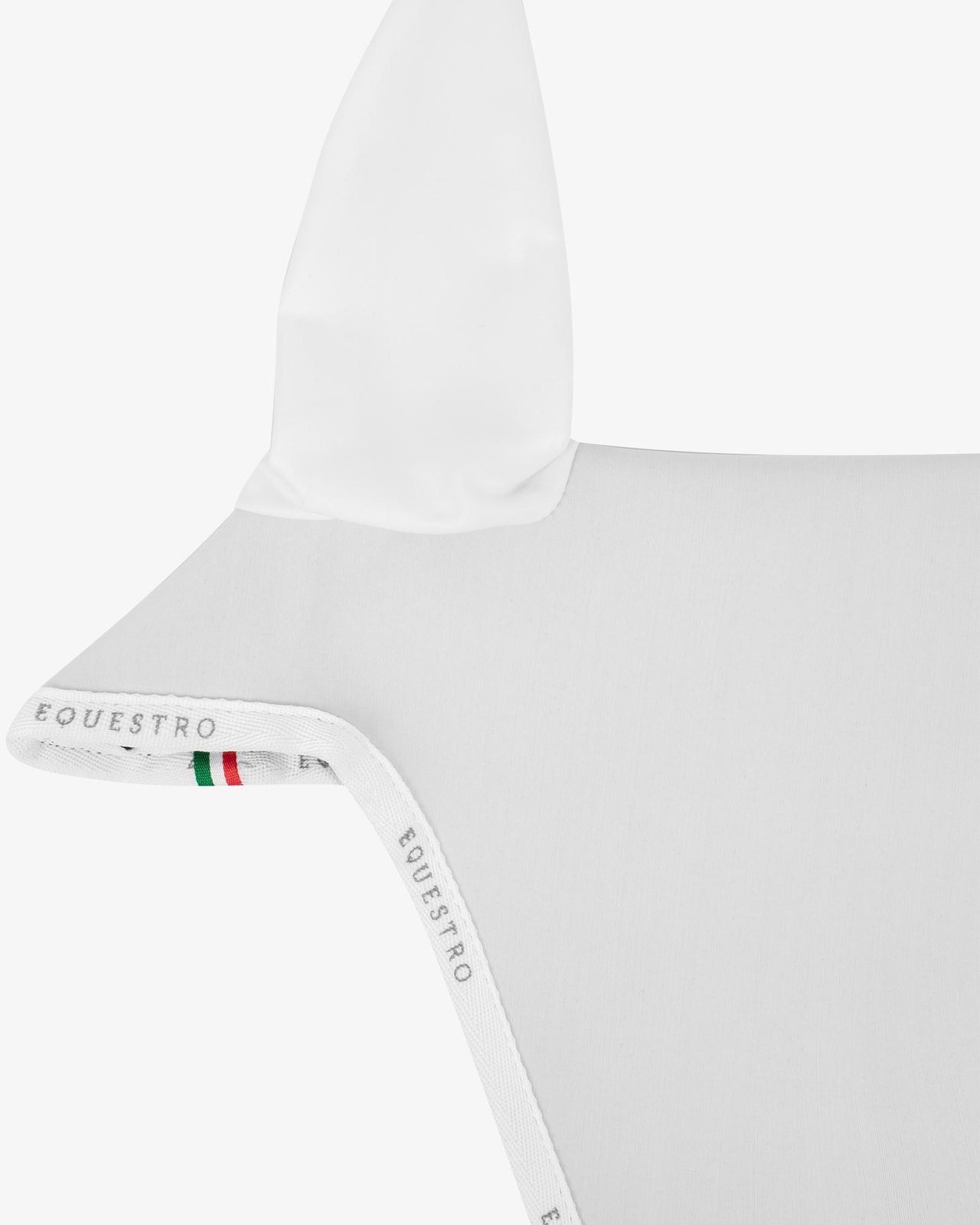 Fly veil in technical fabric with noseband attachment