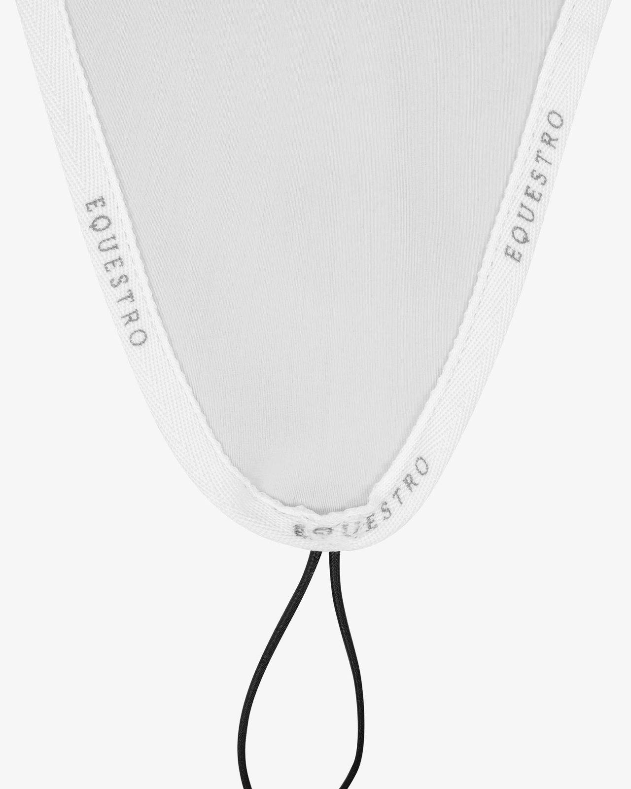 Fly veil in technical fabric with noseband attachment