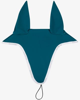 Fly veil in technical fabric with noseband attachment