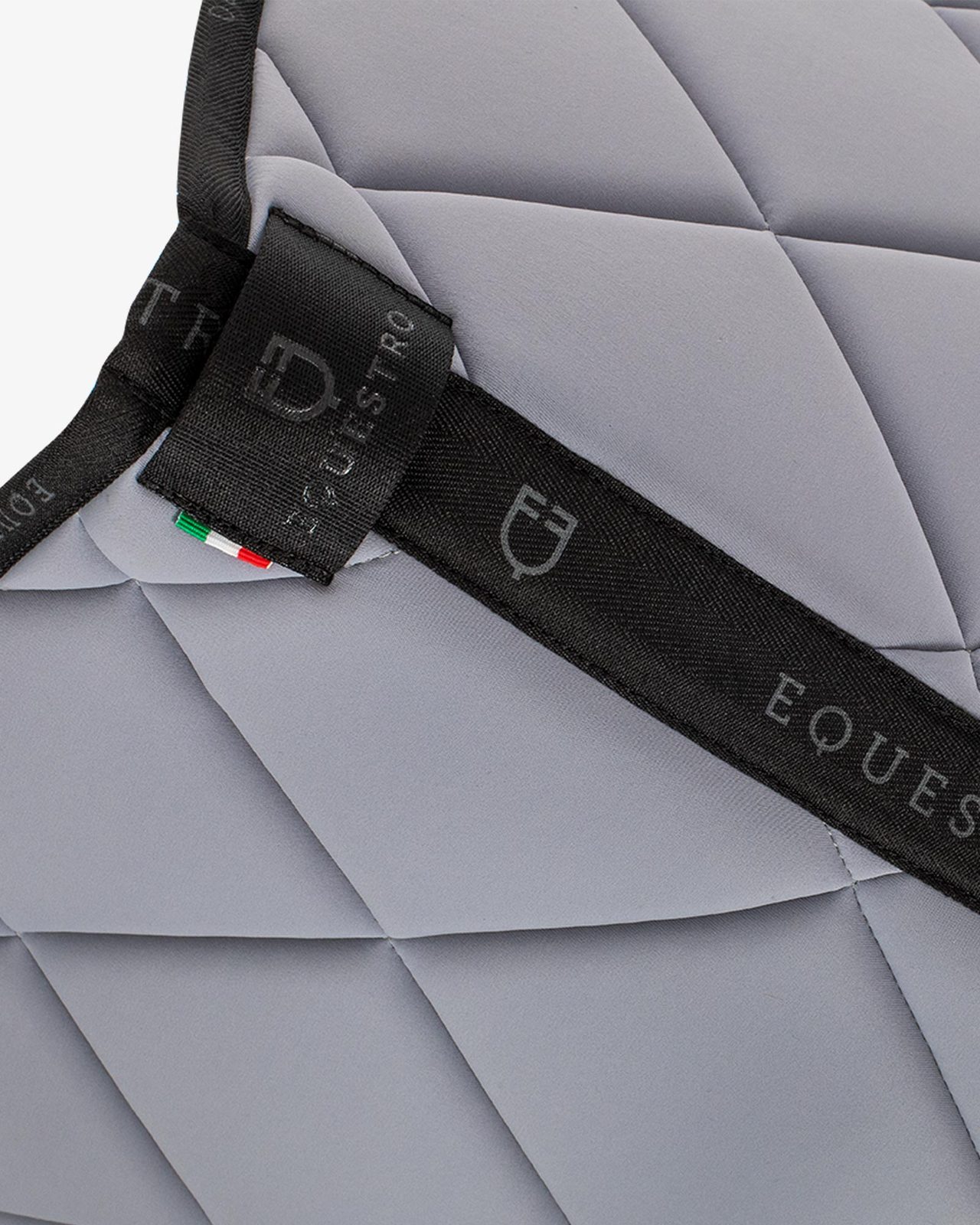 Dressage saddle pad technical fabric with logo