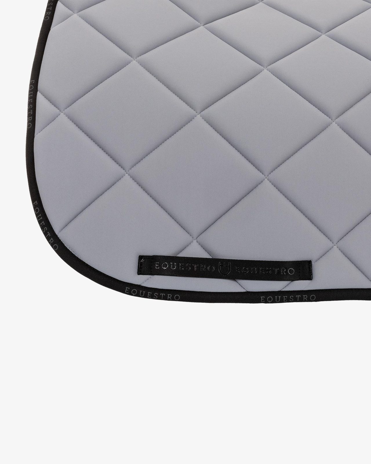 Dressage saddle pad technical fabric with logo